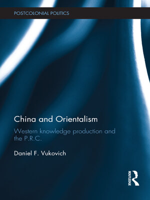 cover image of China and Orientalism